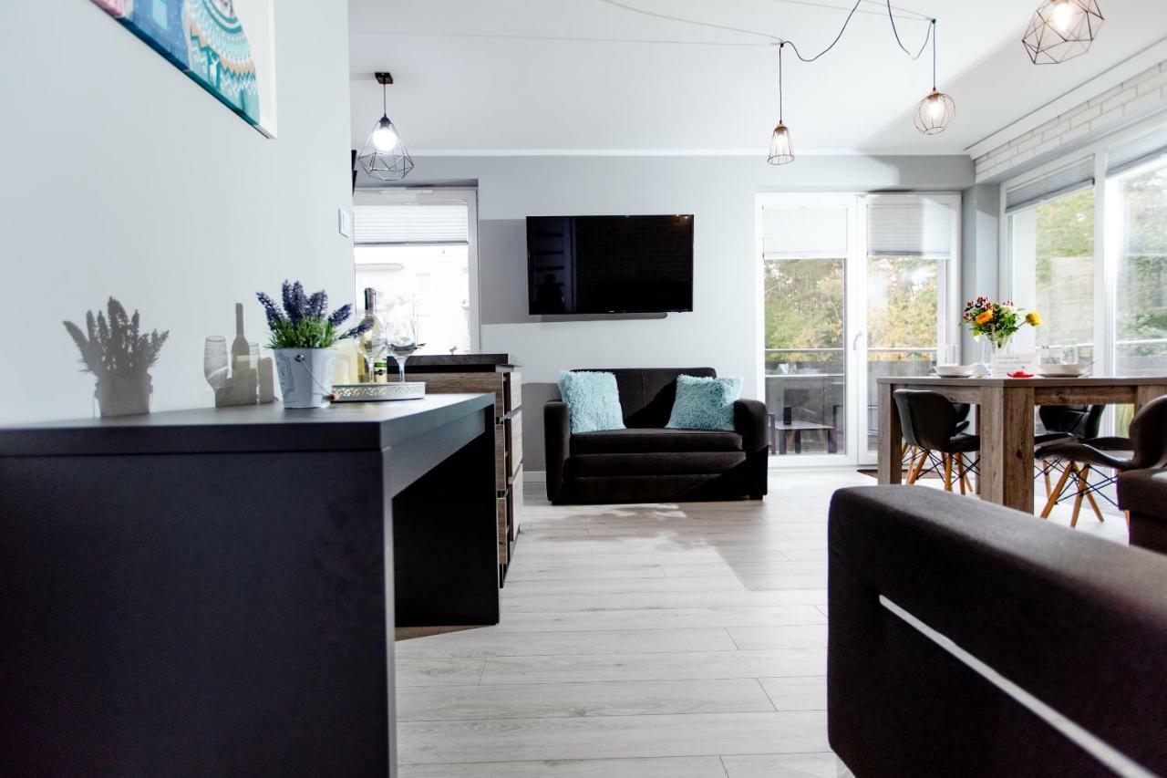 BLUE SEA APARTAMENT Leśne Tarasy Dziwnówek Dış mekan fotoğraf