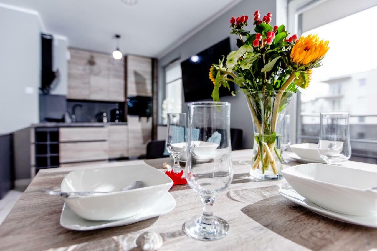 BLUE SEA APARTAMENT Leśne Tarasy Dziwnówek Dış mekan fotoğraf