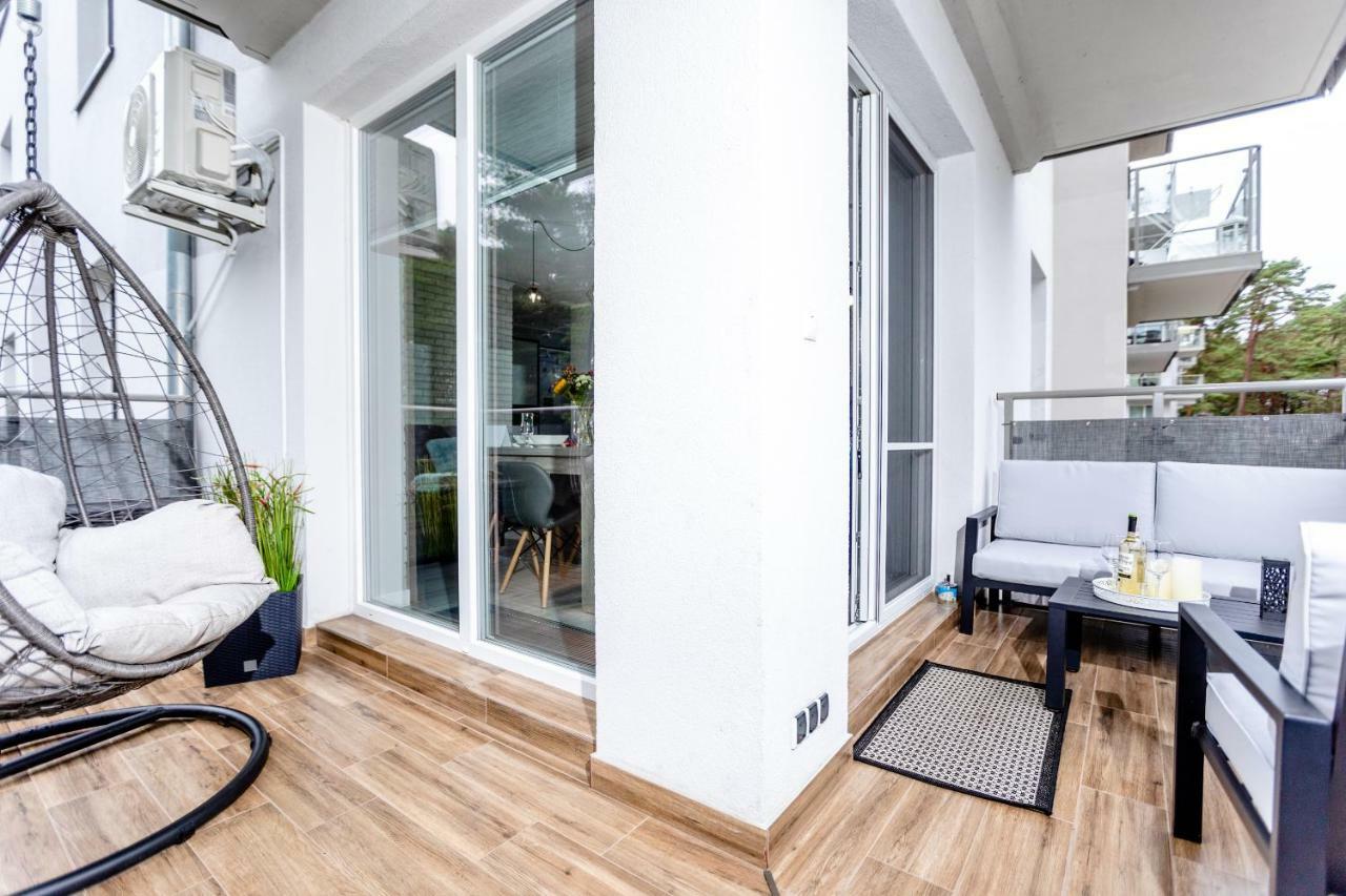 BLUE SEA APARTAMENT Leśne Tarasy Dziwnówek Dış mekan fotoğraf
